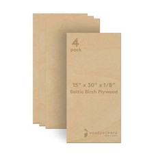 Baltic Birch Plywood, 3 mm 1/8