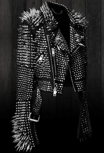 Mens long spikes fashion - long,