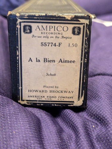 Ampico reproducing piano rolls - piano,