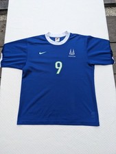 Ronaldo Nike R9 Signature Wings Football Shirt Jersey Mens Small Brazil Blue