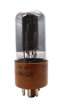 RCA JAN CRC 6V6GTY Grey Glass