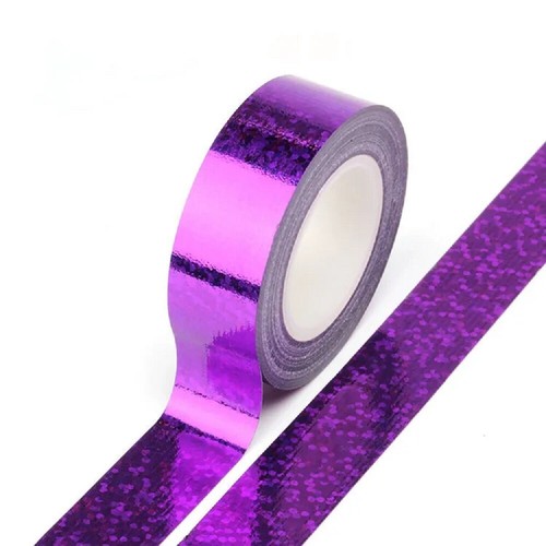 Purple foil holographic - foil,