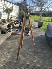 Vintage wooden theodolite - vintage,