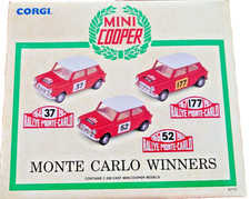 Corgi Mini Coopers Monte Carlo