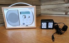 Pristine Pure Evoke-1 DAB FM Digital Radio - Working - Needs New Adaptor 