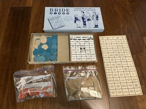 Bride bingo wedding - bride, shower