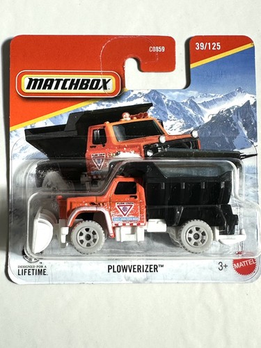 Matchbox plowverizer snow - matchbox,