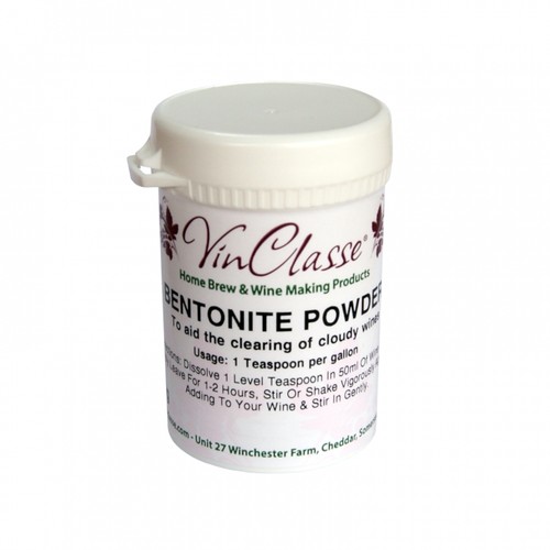 Bentonite wine finings - bentonite,