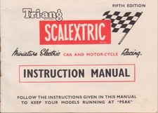 Scalextric 1964 Instruction