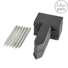 6 Piece Slate Plant Markers