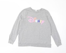 Disney Womens Grey Cotton
