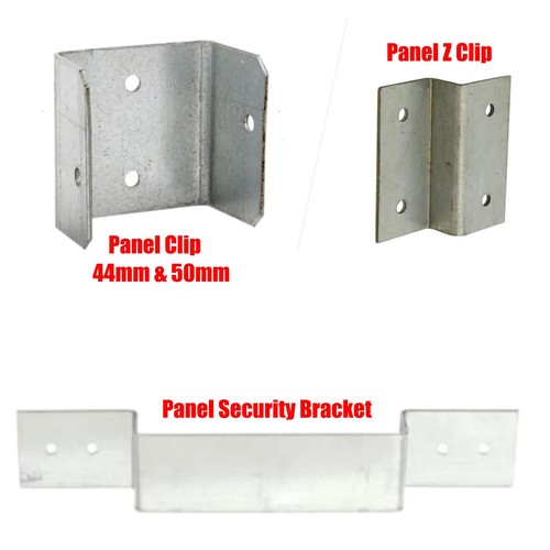 Fence panel security bracket - fence,