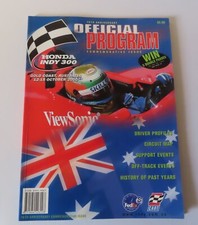 HONDA INDY 300 GOLD COAST AUSTRALIA 2000 10TH ANNIVERSARY OFFICIAL PROGRAMME