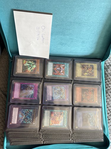 Yugioh 252 card - binder, 1st