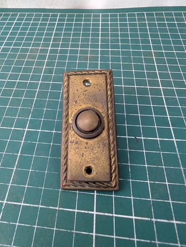 Period door bell push button - period,