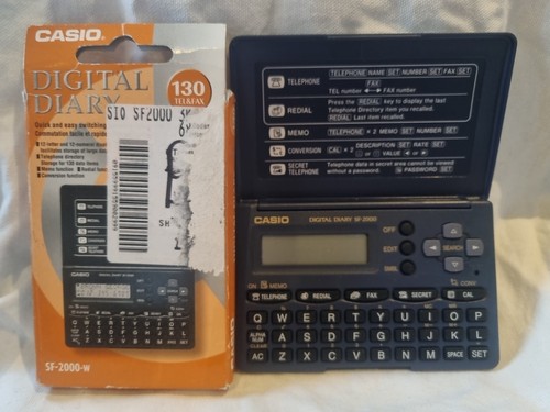 Vintage casio digital diary - casio,