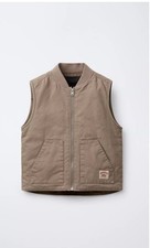 Zara Boys Twill Waistcoat With