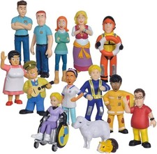Simba Fireman Sam Collectible Figures Series 3 – 13 Assorted Characters 5-7 cm