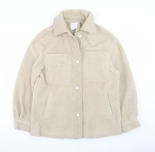Bershka Women Beige Polyester