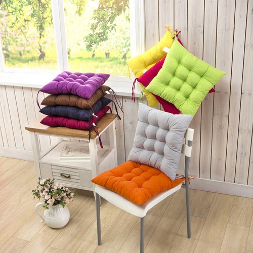 Chair seat pads - pads, tie