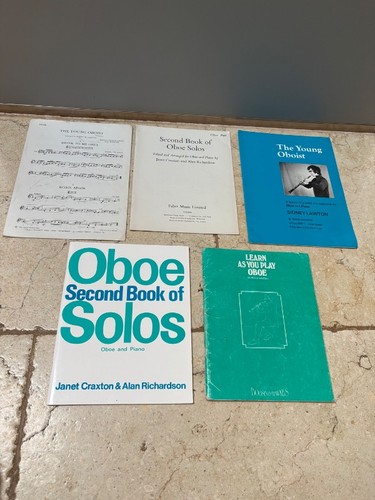 Bundle oboe music books - bundle, of