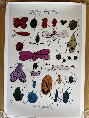 Happy bug day poster - happy, by