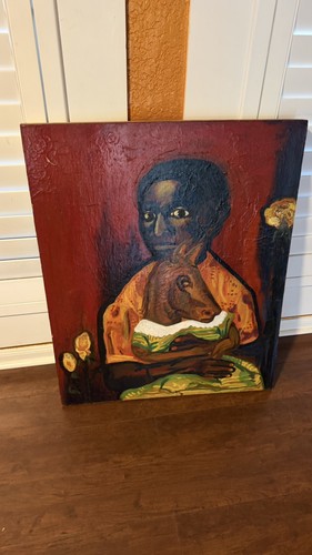 Original folk art painting - original,