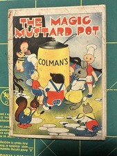 Colman’s Magic Mustard Pot Comic Booklet Vintage Advertising Children’s Story