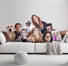Custom 3D Human Face Body Head Crop Out Cushion Pillow Personalised Photo Upload