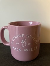 Jack Wills Superior Quality EST. GBR Large Pink Mug