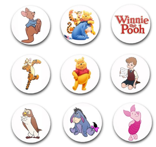 25mm button badges - 25mm, 1"