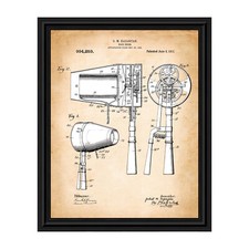 Vintage Hair Dryer Patent