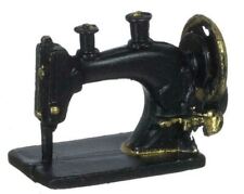 Dolls House Black Old Fashioned Sewing Machine Miniature 1:12 Scale Accessory 
