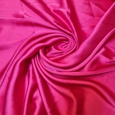 Plain Gloss Charmeuse Silk Satin Bridal Dress Polyester Dress Craft Fabric Meter