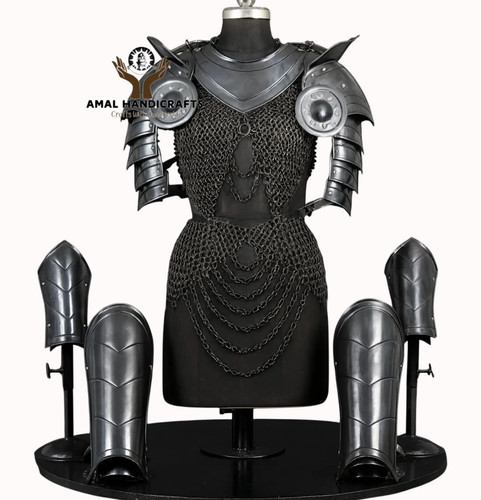 Amal medieval blackened steel - blackened,