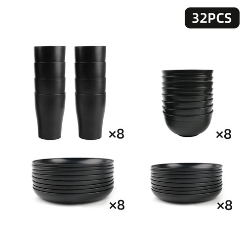 Pcs tableware set round - 16/32,