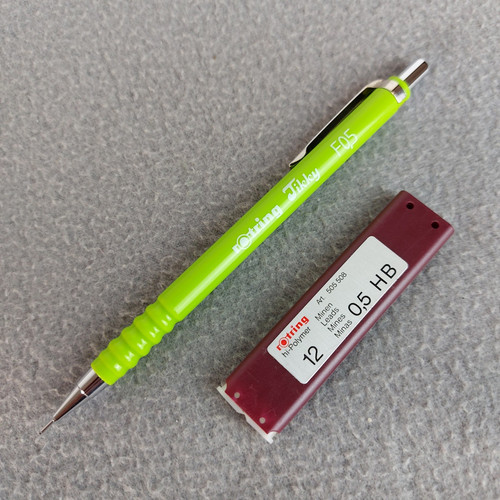 Vintage rotring tikky 5 - tikky, 0,5