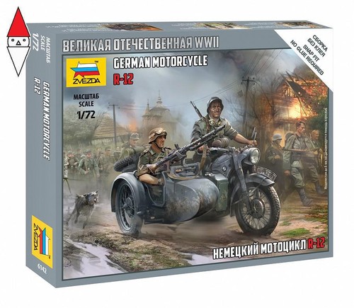 Zvezda german motorcycle - german,