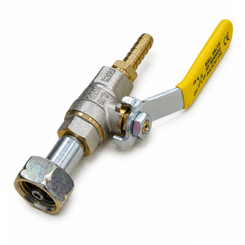 Lpg gas adapter with ball - adapter,