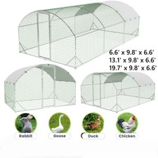 Walk In Chicken Run Galvanized