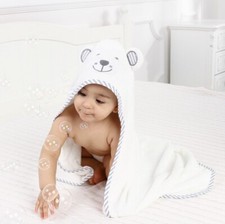 Baby Hooded Bath Towel 100%