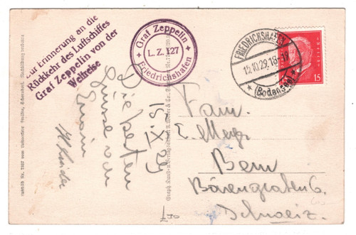 Germany graf zeppelin air mail - graf,