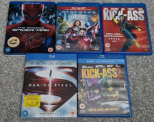 5  x Super Hero Films Blu-ray