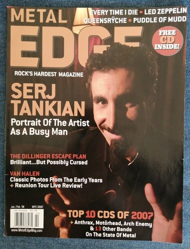 Metal edge magazine jan feb - metal,