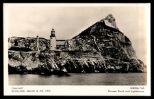 Postcard RPPC Europa Point &