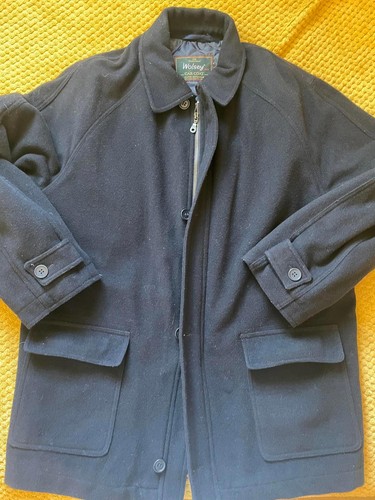 Wolsey cashmere large car coat