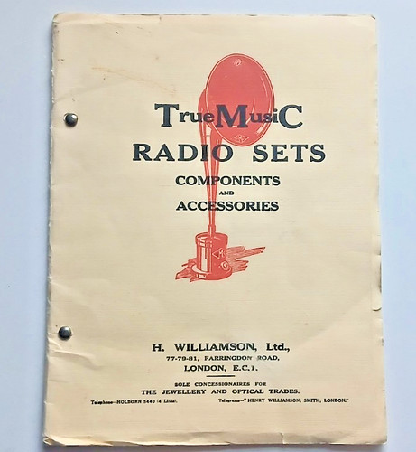 Tmc early 1920s - tmc, wireless