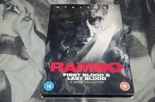 RAMBO FIRST BLOOD and LAST BLOOD (DVD Boxset, 2020)