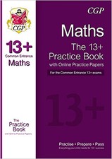 13+ Maths Practice Book for the Common Entrance Exams with Answe... by CGP Books