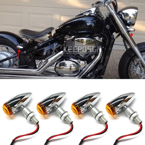 Amber front rear chrome - amber,
